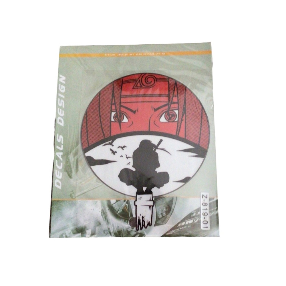 Naruto: Itachi Uchiha Peeker Peeking Window Vinyl Decal Anime Sticker Manga